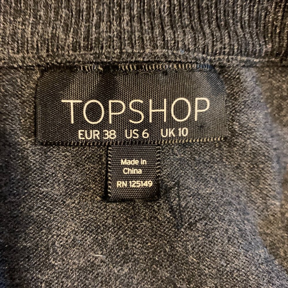 Topshop Midi Sweater Dress - Picture 9 of 9